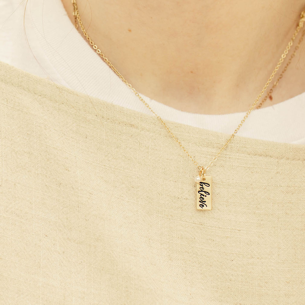 I Believe in Christ Necklace - DBS-MJ140