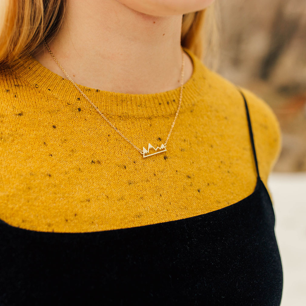 Give Me Mountains Necklace - DBS-RO209