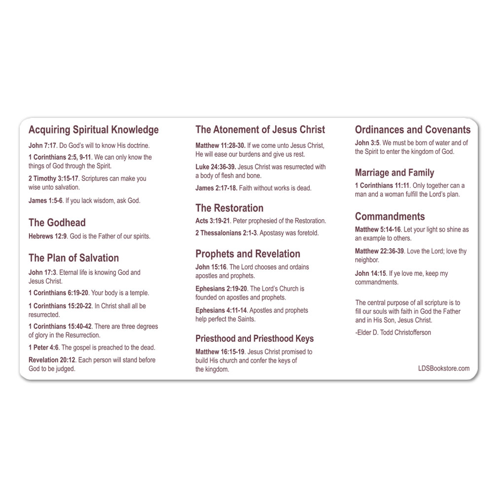 New Testament Timeline Bookmark - LDP-NTBKMKTMLN
