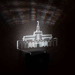 Bountiful Temple Night Light bountiful temple, bountiful temple decor, lds night lights, lds night light, bountiful temple desk light