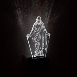 Christus Night Light christus temple cube, christus temple light, christus light, christus gift, christus desk light, lds night light, lds night light