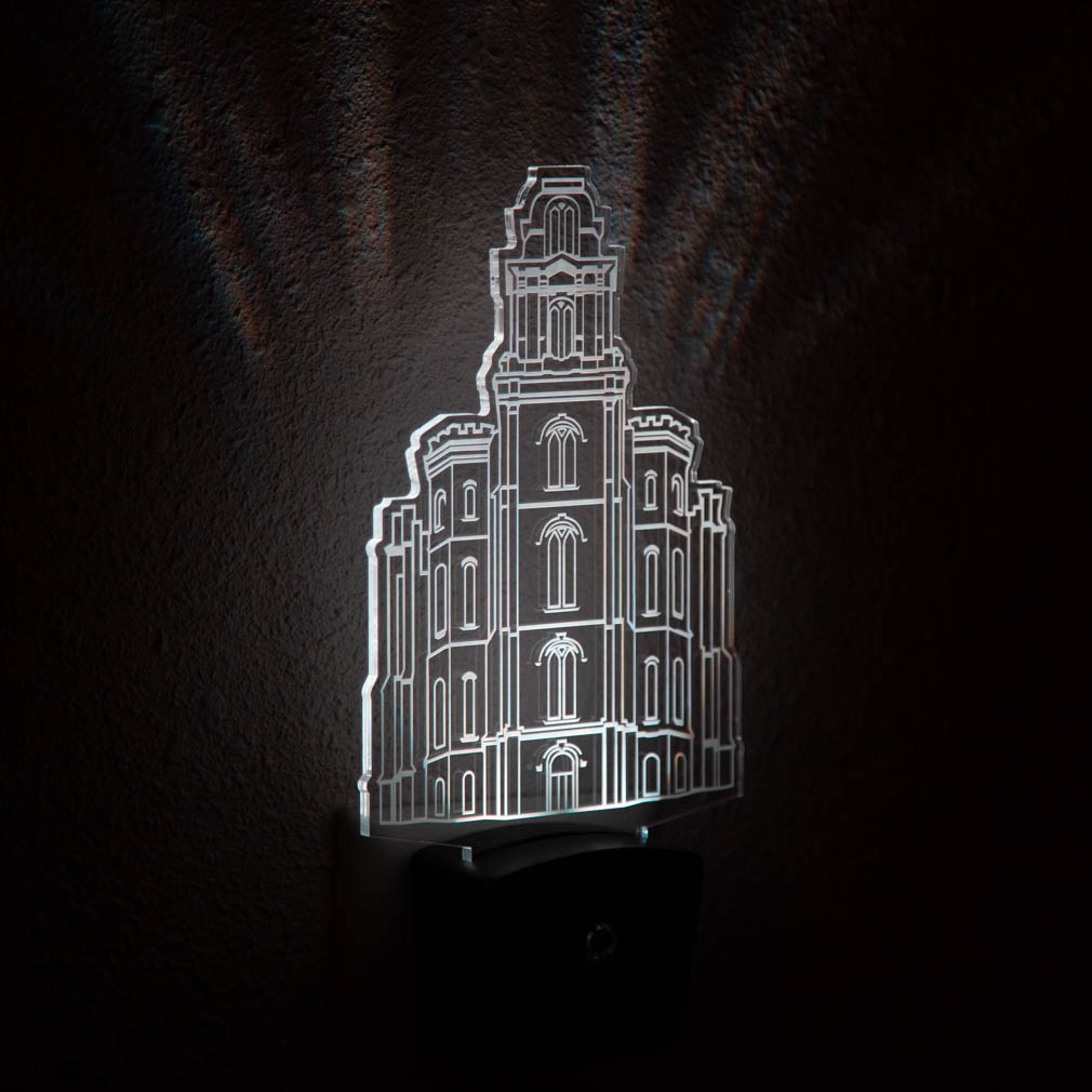 Manti Temple Night Light - LDP-NTL-MANTI
