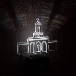 Newport Beach Temple Night Light
