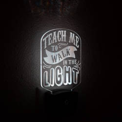 Teach Me to Walk In the Light Night Light christus temple cube, christus temple light, christus light, christus gift, christus desk light, lds night light, lds night light