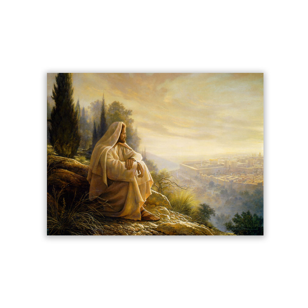 O Jerusalem Temple Recommend Holder - CH-RH178