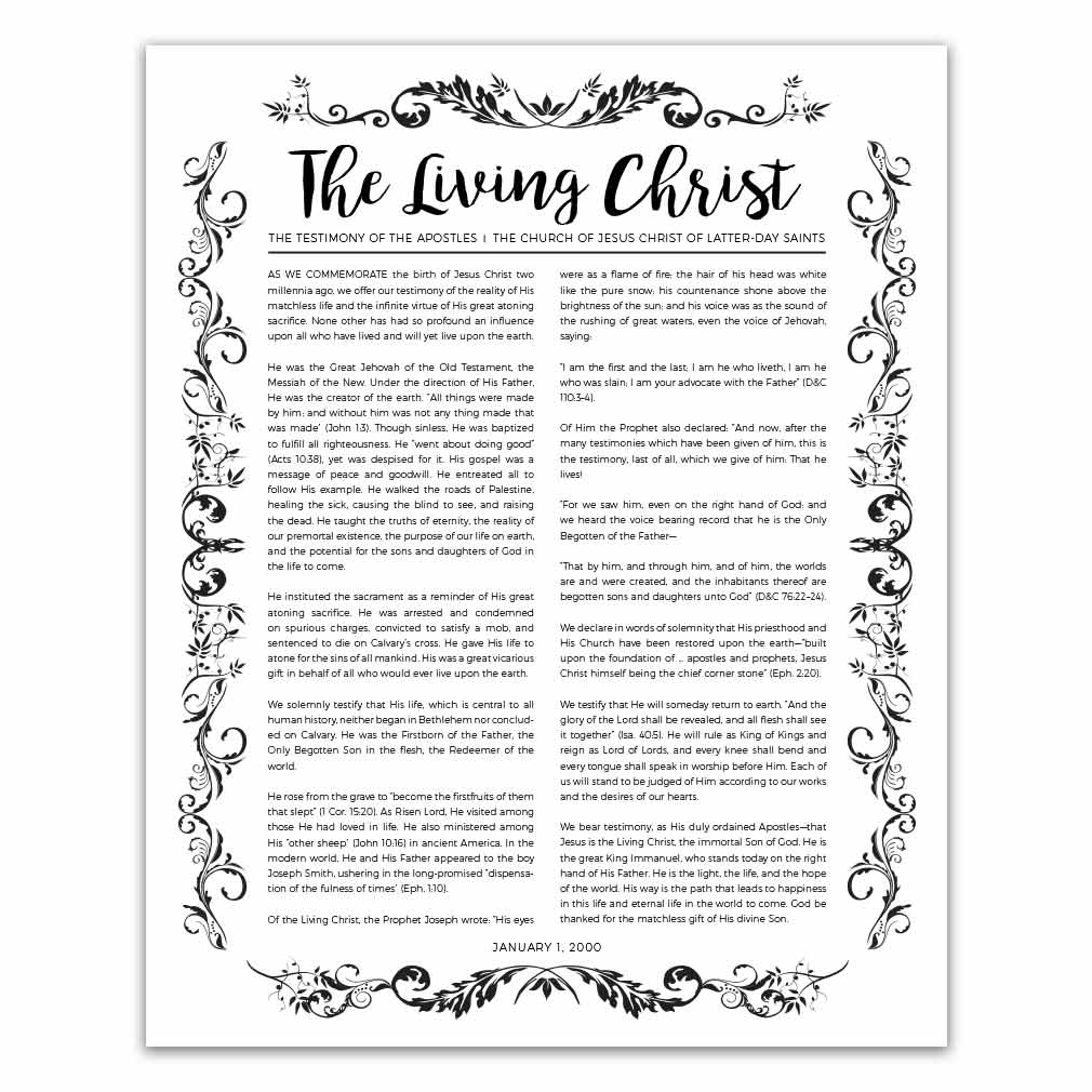 Organic Living Christ - LDP-LC286