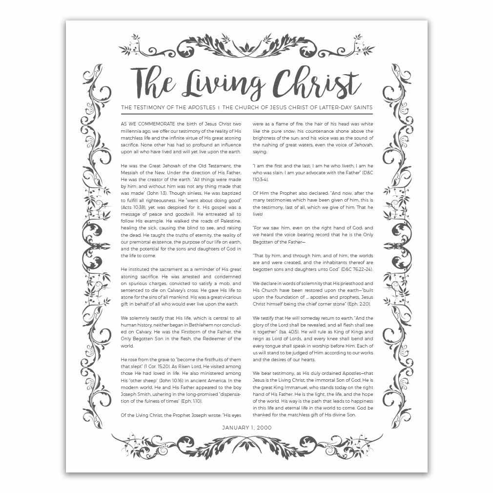Organic Living Christ - LDP-LC286
