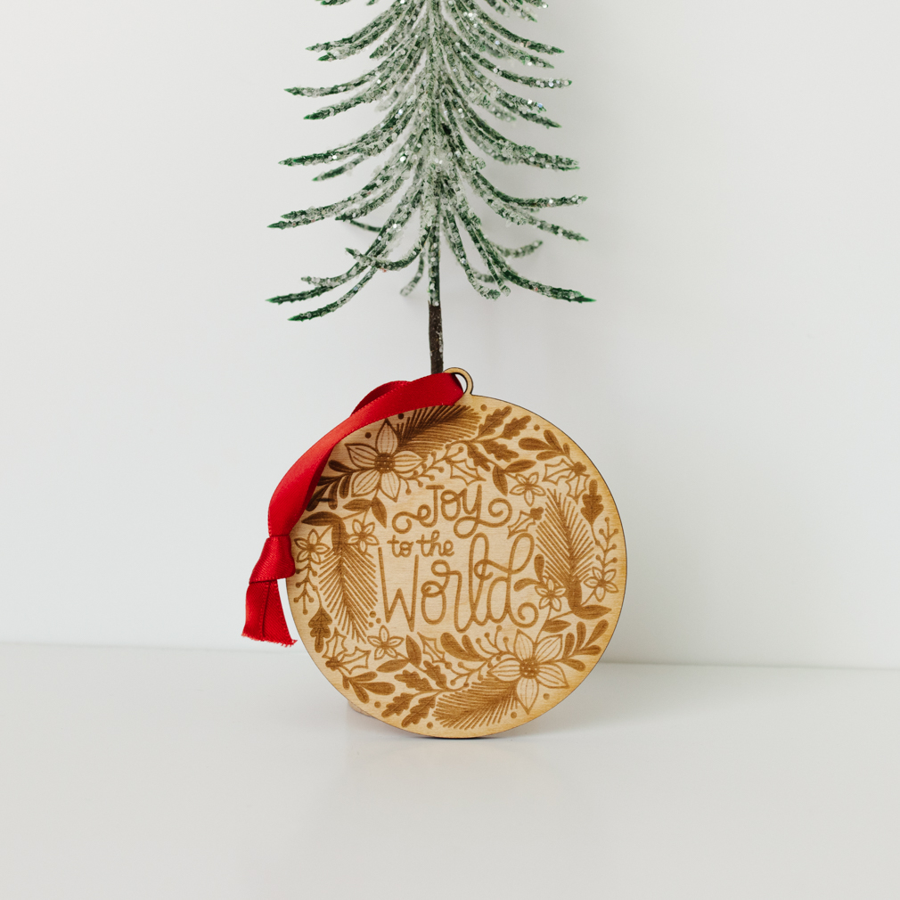 Joy to the World Ornament - LDP-ORN-JTW