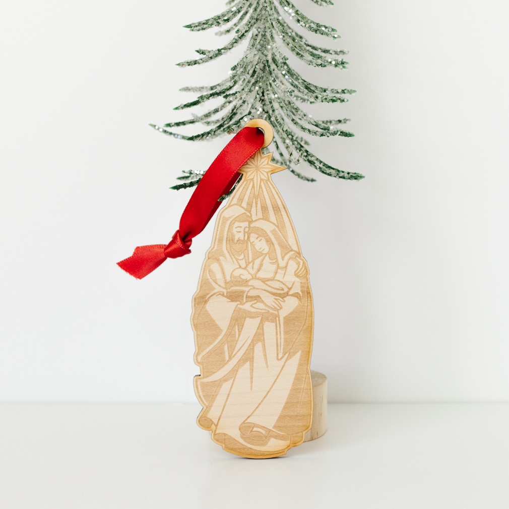 Holy Family Nativity Ornament - LDP-ORN-NATIVITY-2