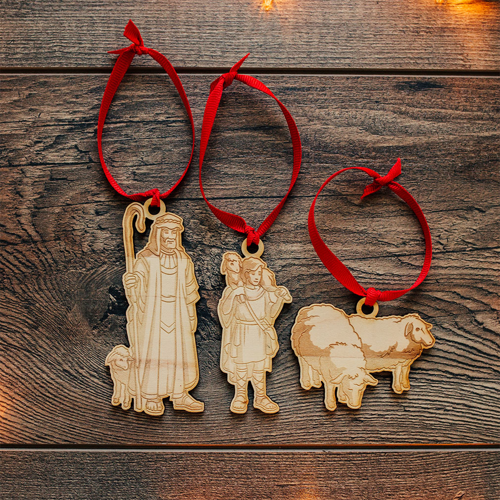 Nativity Ornament Set - LDP-ORN-NATIVITY-SET