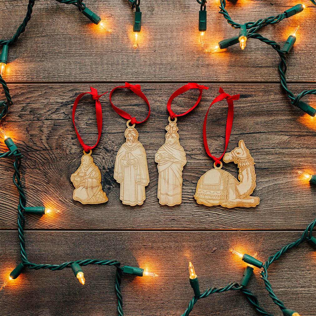 Nativity Ornament Set - LDP-ORN-NATIVITY-SET