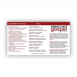 Preach My Gospel Pocket Card 