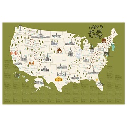 United States Temple Map