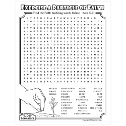 Particle of Faith Activity Page - Digital Download