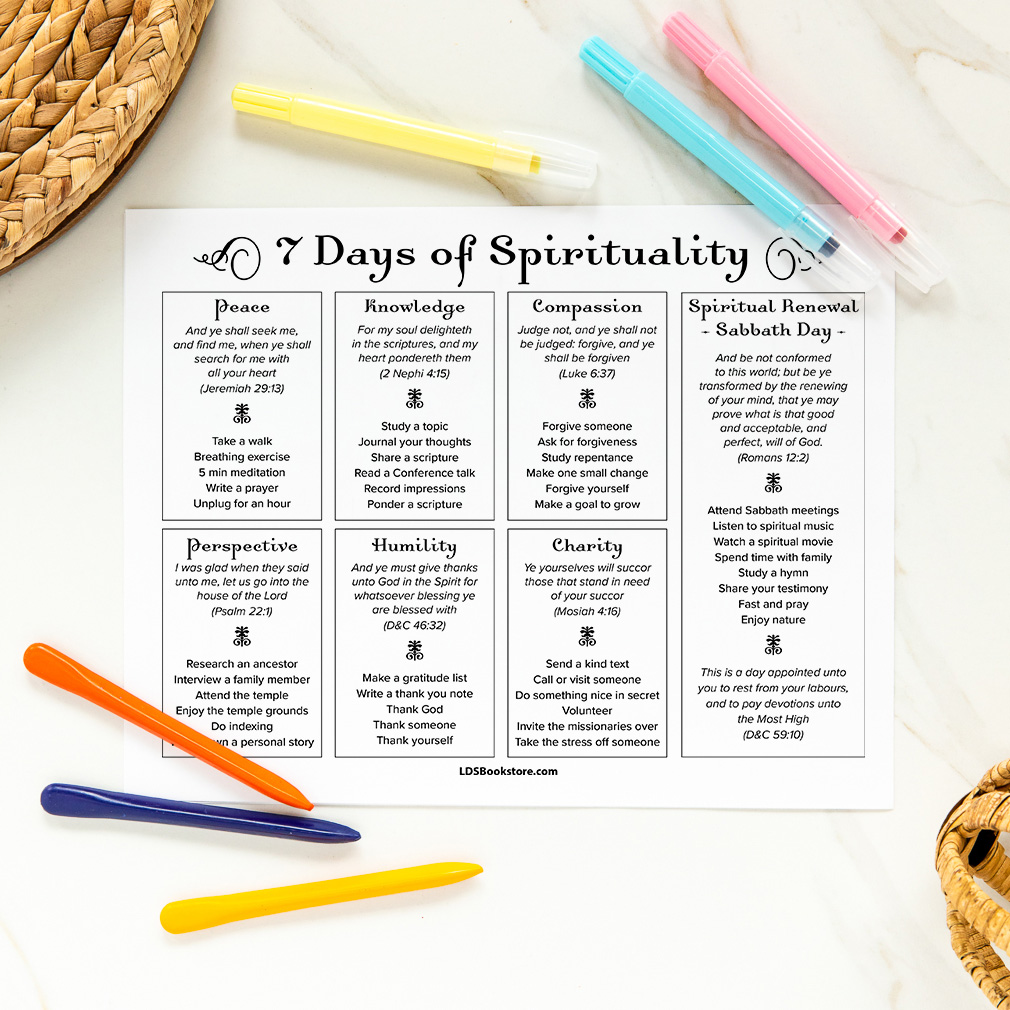 7 Days of Spirituality - Digital Download - LDPD-PBL-ACT-SDS