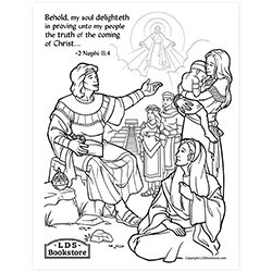 My Soul Delighteth Coloring Page - Digital Download