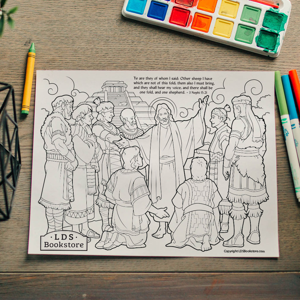 Other Sheep I Have Coloring Page - Digital Download - LDPD-PBL-COLOR-3NEPHI15