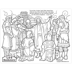 Other Sheep I Have Coloring Page - Digital Download