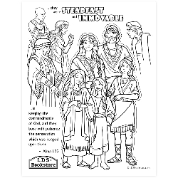Steadfast and Immovable Coloring Page - Digital Download