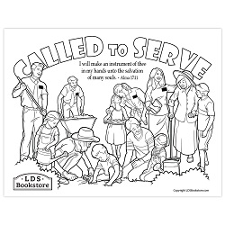 I Will Make an Instrument of Thee Coloring Page - Digital Download