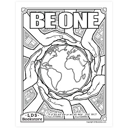 Be One Coloring Page - Digital Download