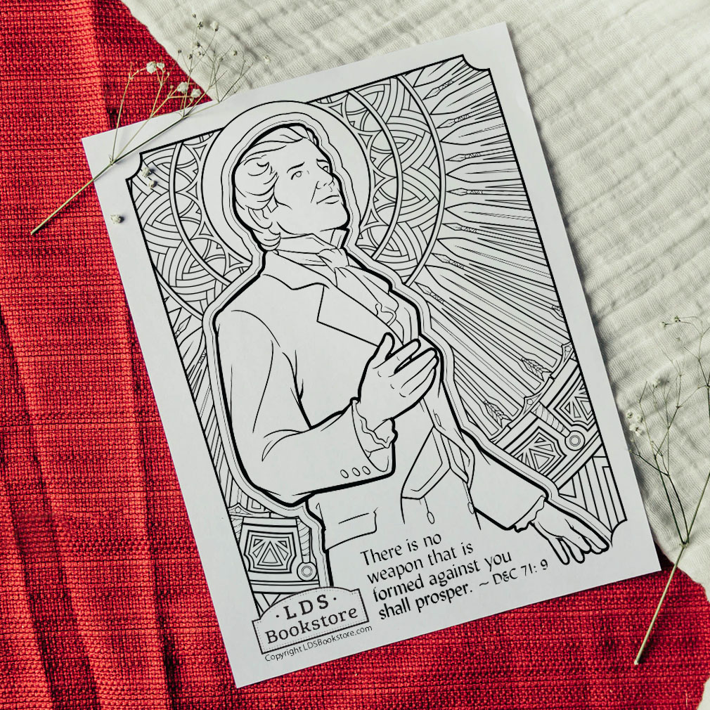 No Weapon Shall Prosper Coloring Page - Digital Download - LDPD-PBL-COLOR-DOCTCOV71