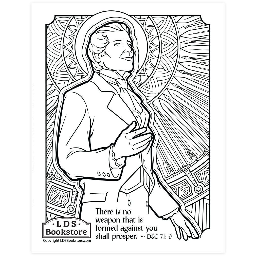 No Weapon Shall Prosper Coloring Page - Digital Download - LDPD-PBL-COLOR-DOCTCOV71