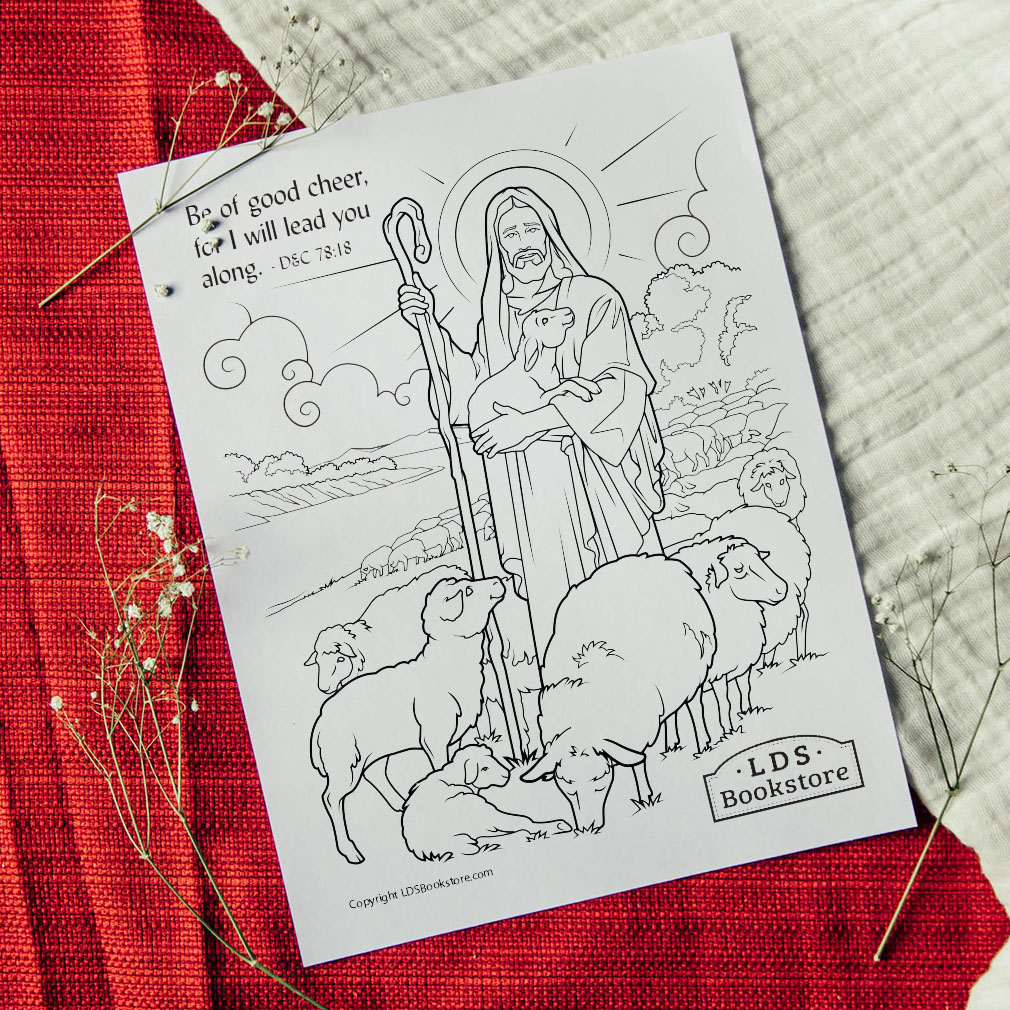 I Will Lead You Along Coloring Page - Digital Download - LDPD-PBL-COLOR-DOCTCOV78