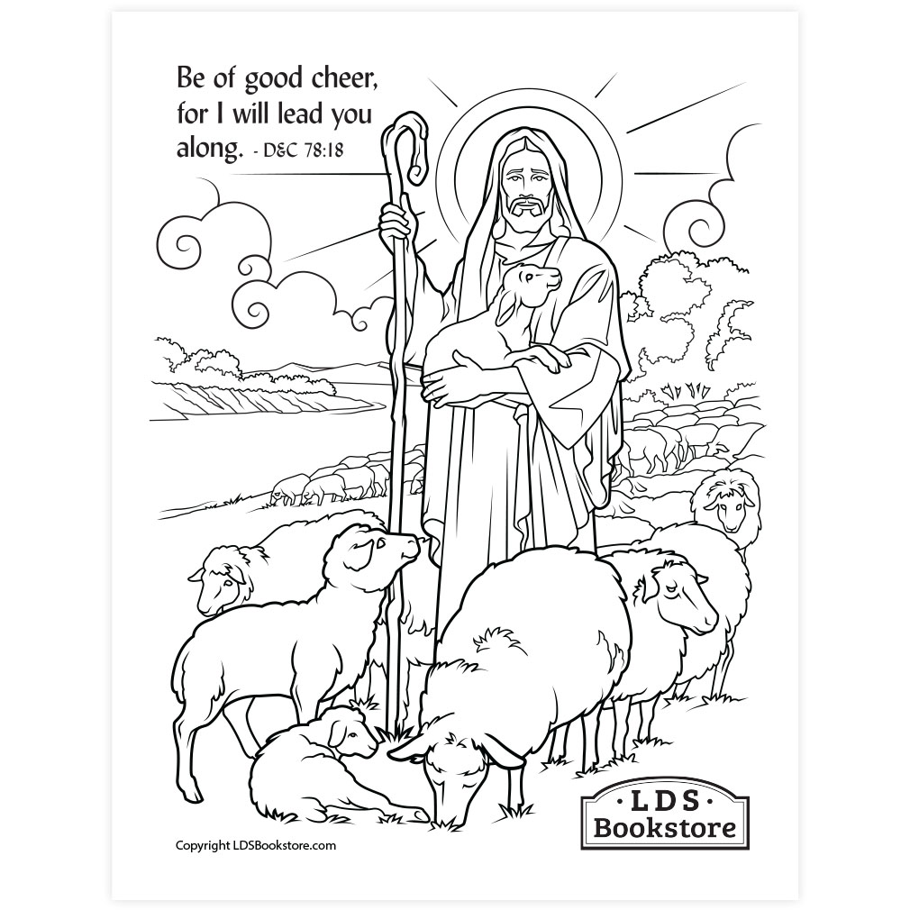 I Will Lead You Along Coloring Page - Digital Download - LDPD-PBL-COLOR-DOCTCOV78