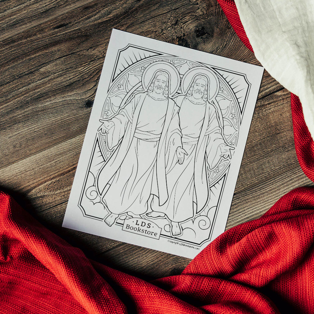 Receive of His Fulness Coloring Page - Digital Download - LDPD-PBL-COLOR-DOCTCOV93
