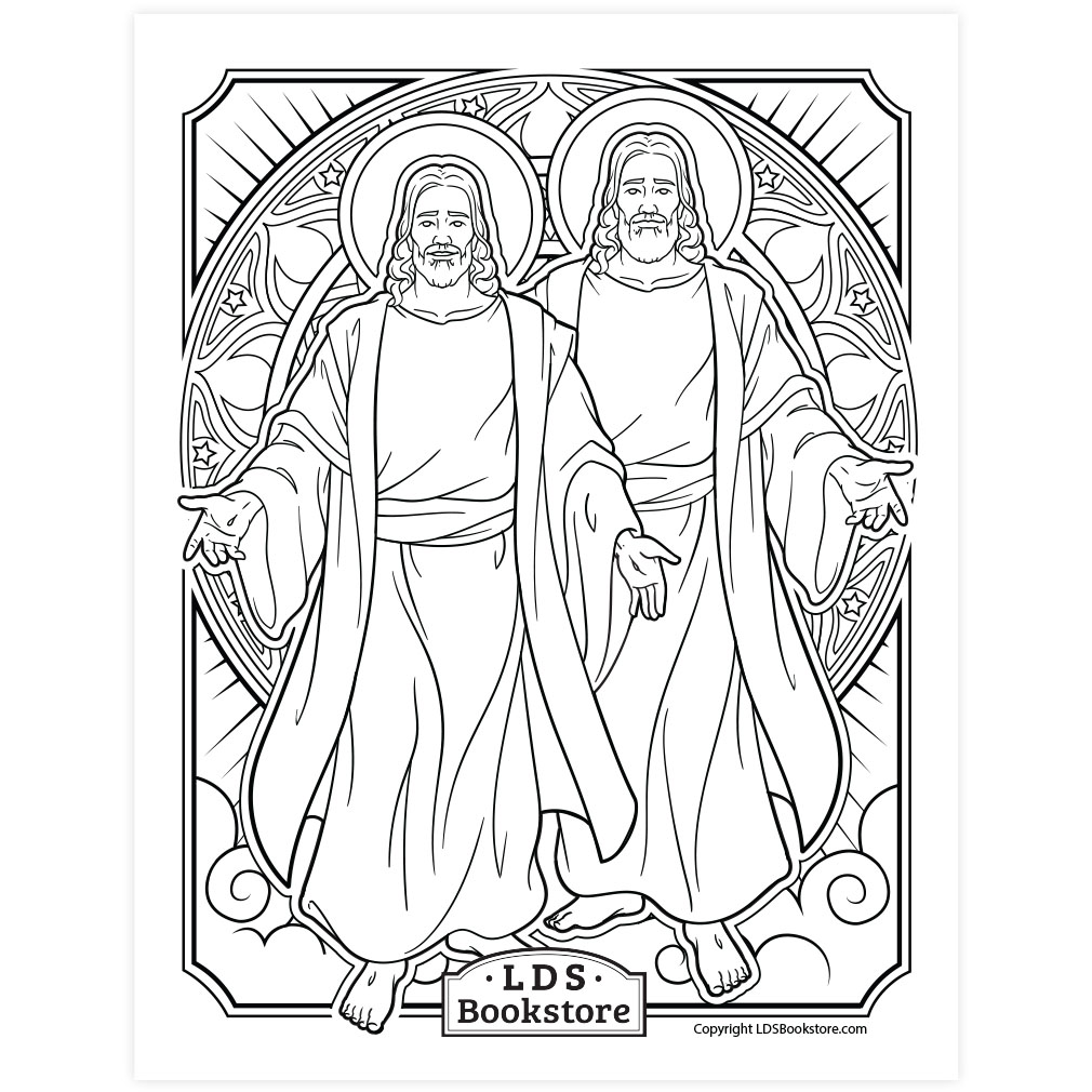 Receive of His Fulness Coloring Page - Digital Download - LDPD-PBL-COLOR-DOCTCOV93