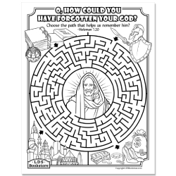 How Could You Have Forgotten Coloring Page - Digital Download
