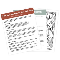 If Ye Are Not One Ye Are Not Mine Come, Follow Me Study Packet - Digital Download come follow me, doctrine and covenants, come follow me study guide, come follow me printable, doctrine and covenants printable