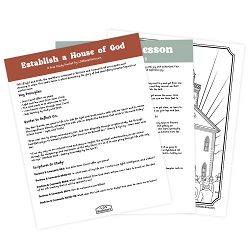 Establish a House of God Come, Follow Me Study Packet - Digital Download come follow me, doctrine and covenants, come follow me study guide, come follow me printable, doctrine and covenants printable