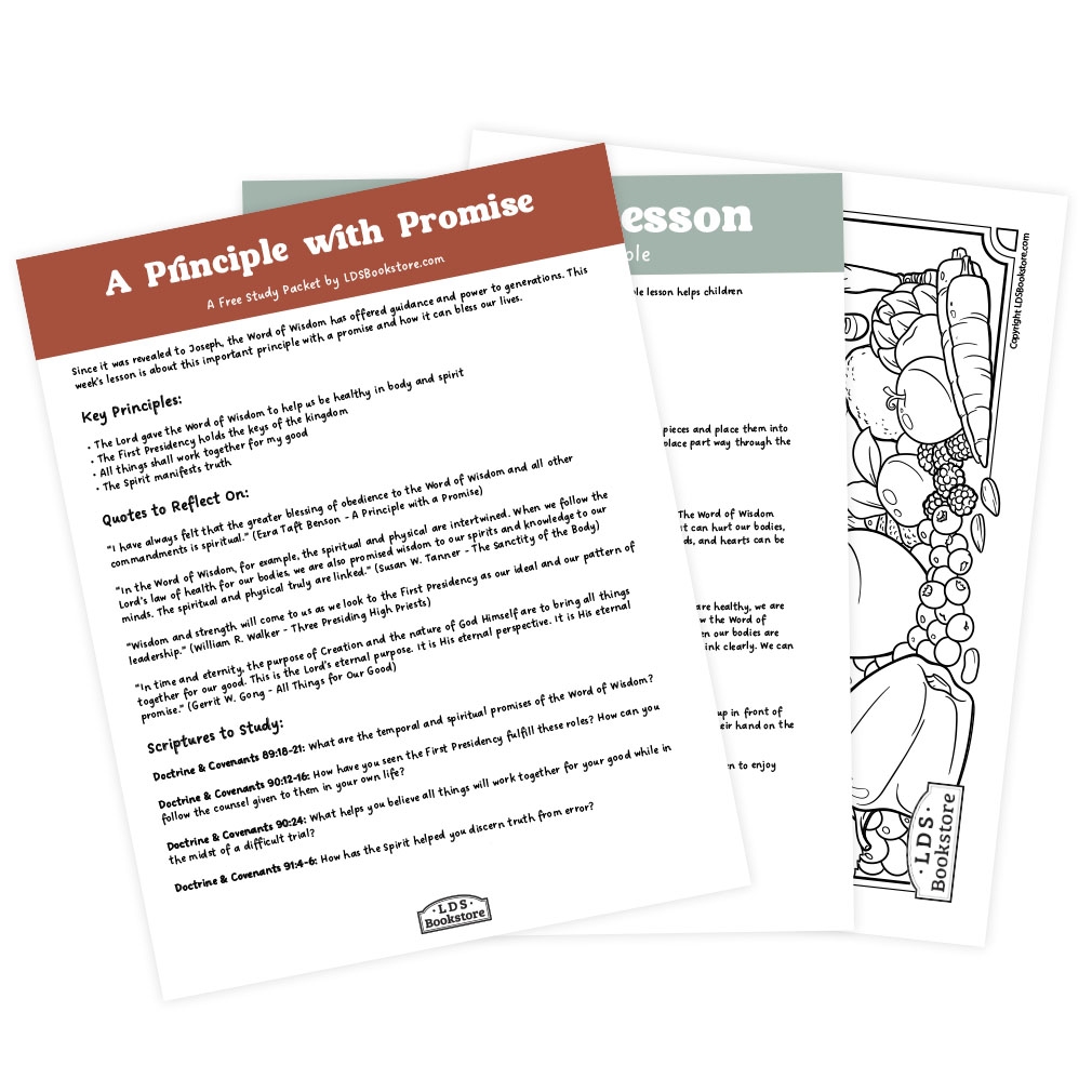 A Principle with Promise Come, Follow Me Study Packet - Digital Download - LDPD-CFM-25-34