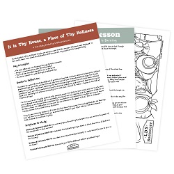 It Is Thy House, a Place of Thy Holiness Come, Follow Me Study Packet - Digital Download