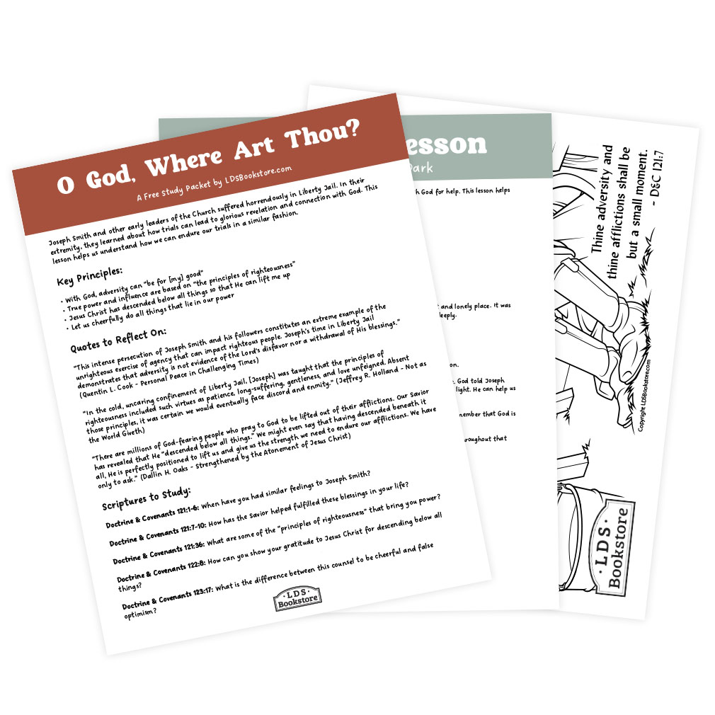 O God, Where Art Thou? Come, Follow Me Study Packet - Digital Download - LDPD-CFM-25-43