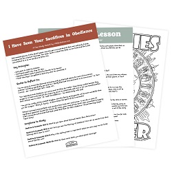 I Have Seen Your Sacrifices in Obedience Come, Follow Me Study Packet - Digital Download come follow me, doctrine and covenants, come follow me study guide, come follow me printable, doctrine and covenants printable