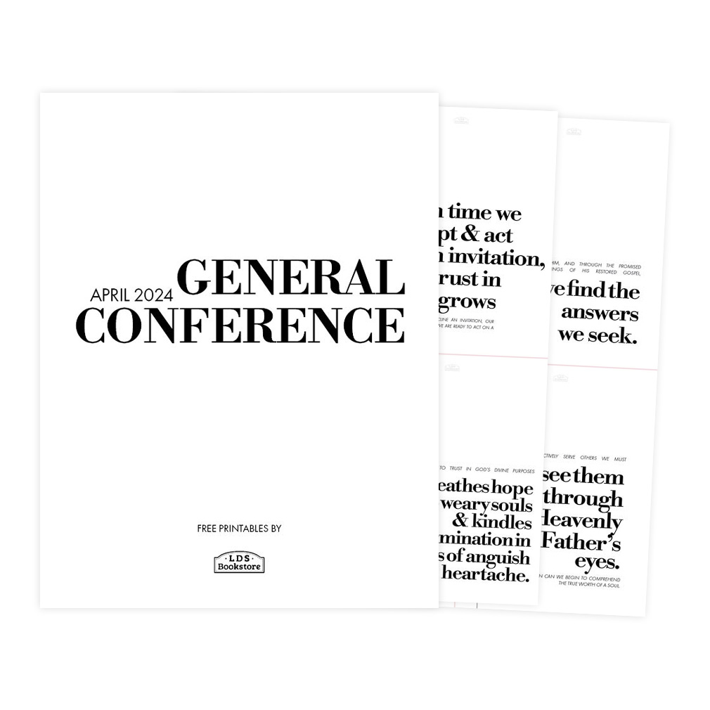 April 2024 General Conference Quotes - Digital Download - LDPD-PBL-GCP-APR24-QUOTE