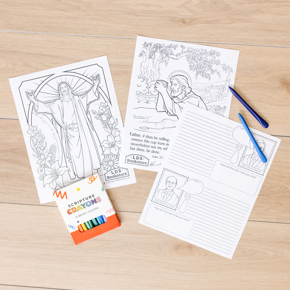 General Conference Activity Packet - Digital Download - LDPD-PBL-GCP-APR26