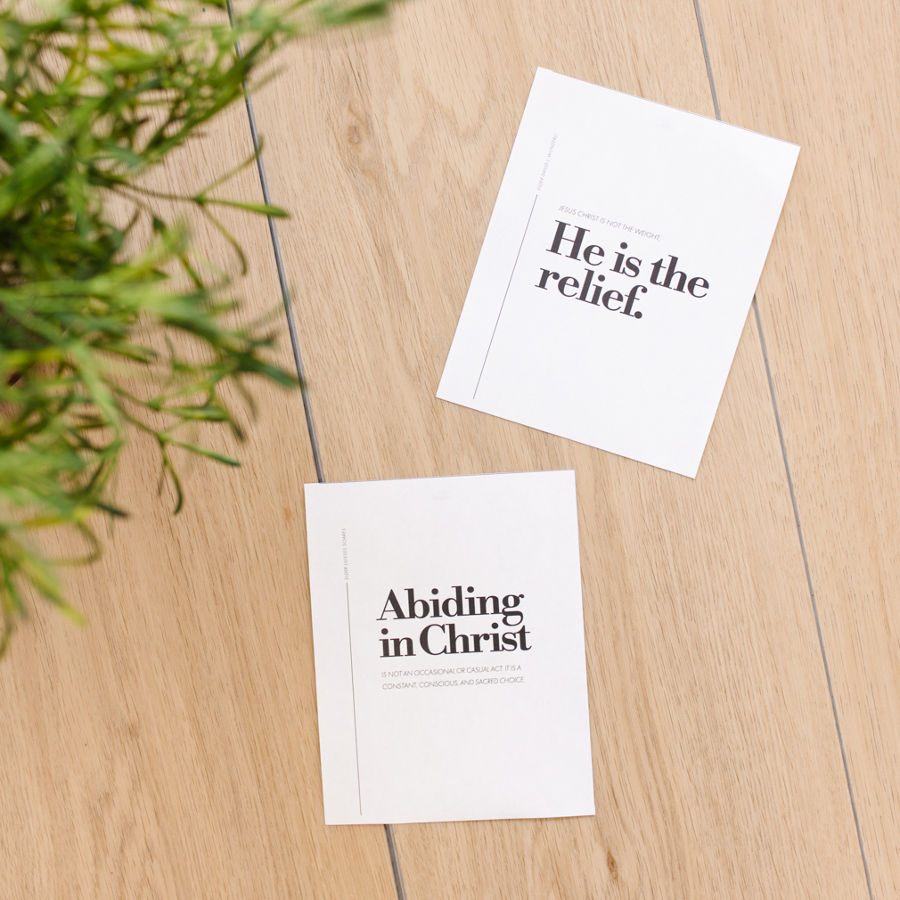 April 2026 General Conference Quotes - Digital Download - LDPD-PBL-GCP-APR26-QUOTE