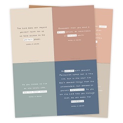 President Nelson 99th Birthday Quote Pack - Digital Download president nelson, russell m nelson, lds quotes, quote printable, 