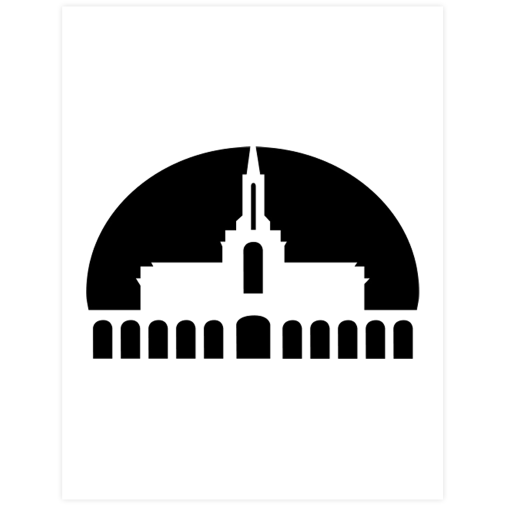 Bountiful Temple Pumpkin Carving Template - Digital Download - LDPD-PBL-PUMP-BOUNTIFUL