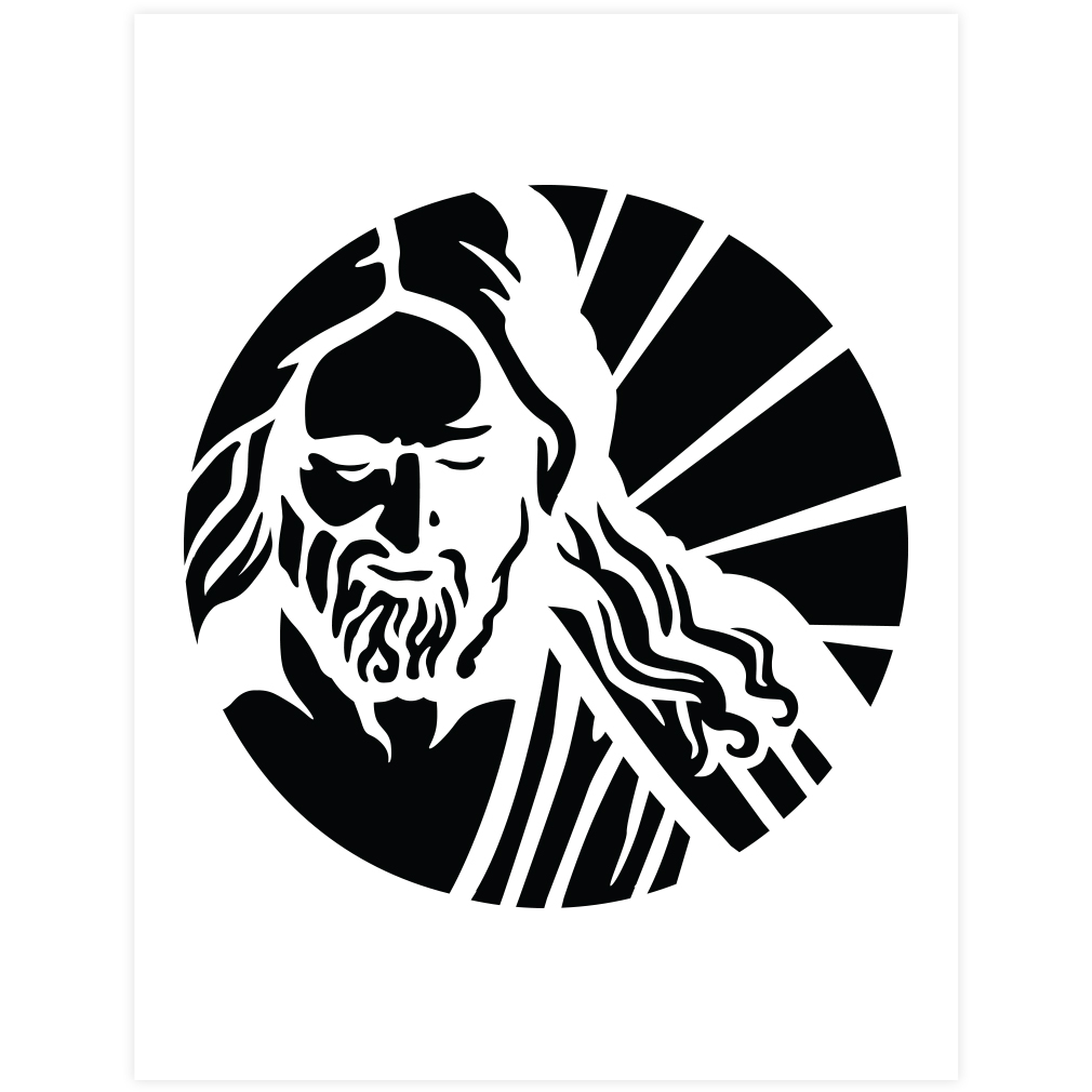 Christus Profile Pumpkin Carving Template - Digital Download - LDPD-PBL-PUMP-CHRIST-2