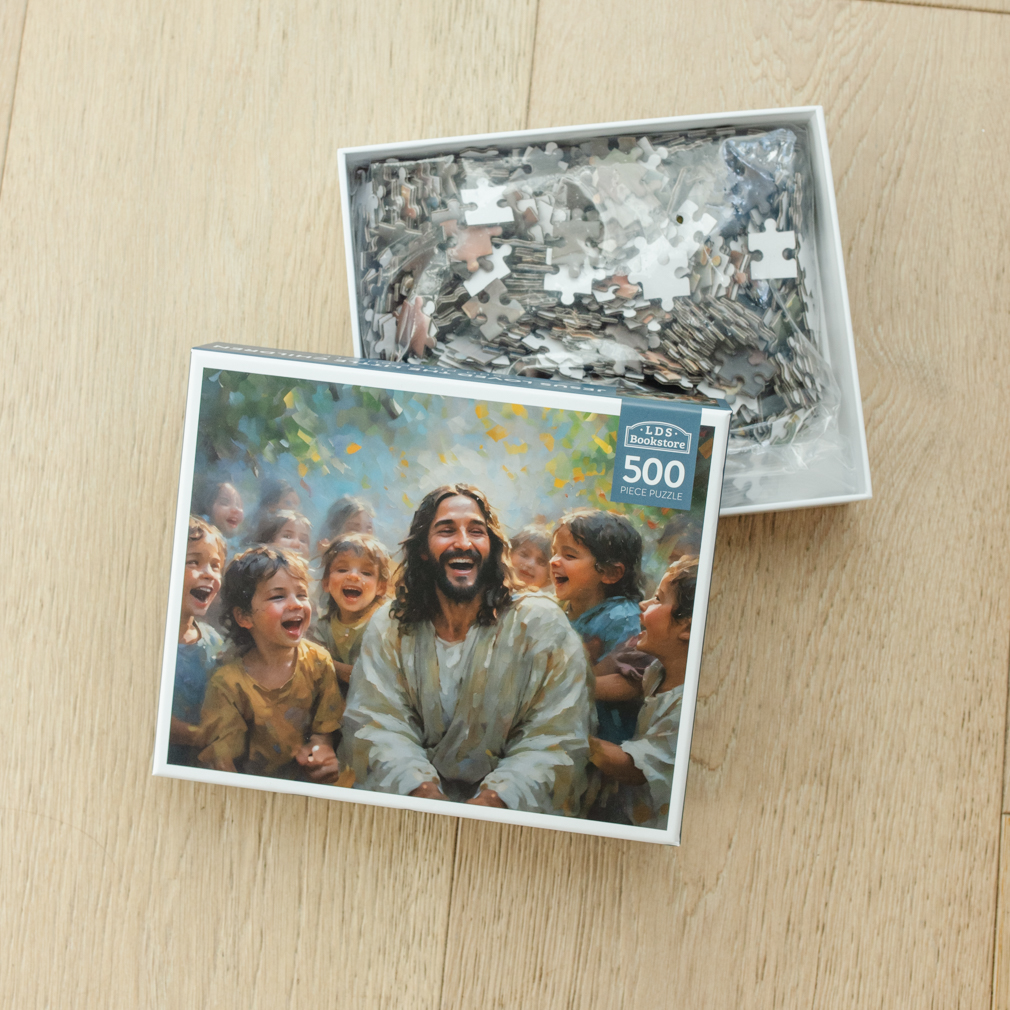 Jesus Loved the Little Children - 500 Piece Puzzle - LDP-PZ-JLLC