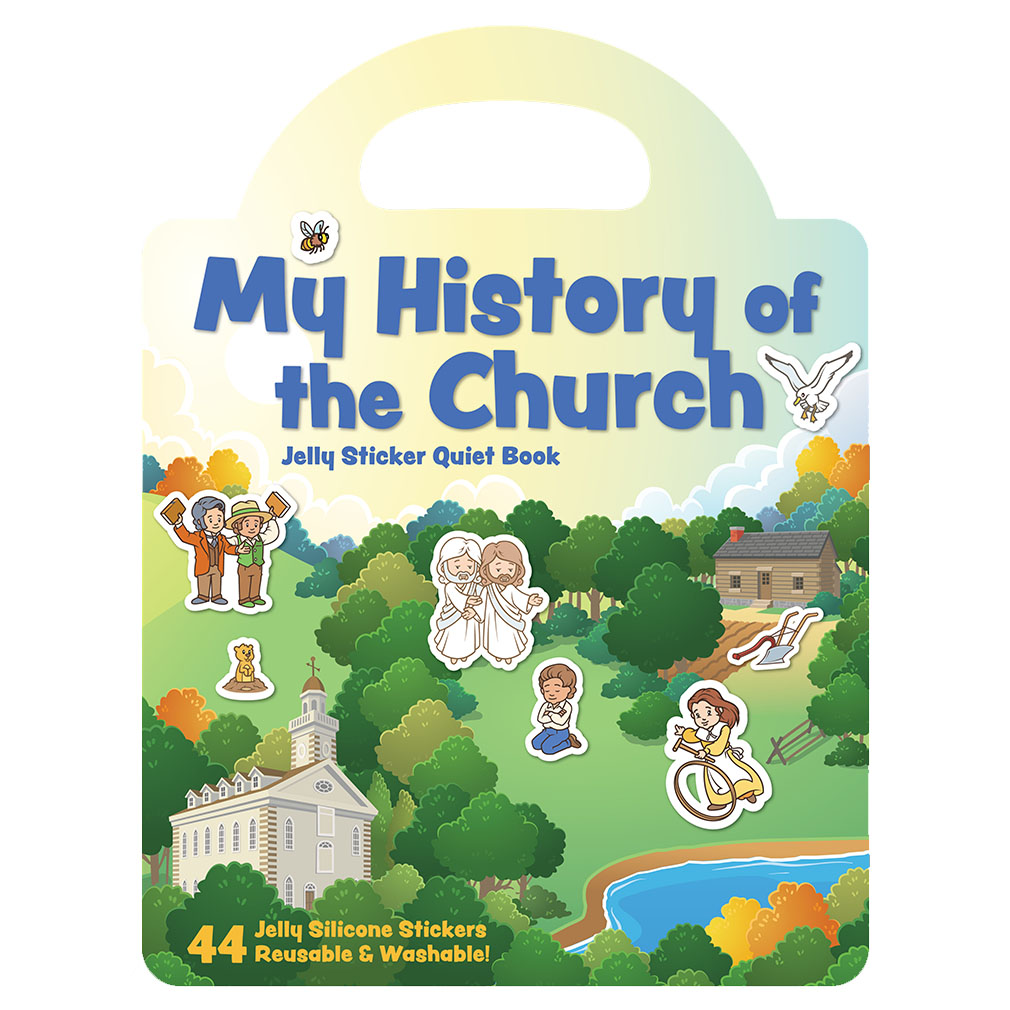 History of the Church Jelly Sticker Quiet Book - LDP-JQB-CH