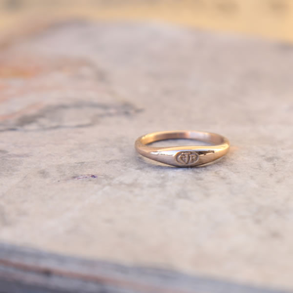 Micro Mini CTR Ring - Rose Gold - RM-C17070