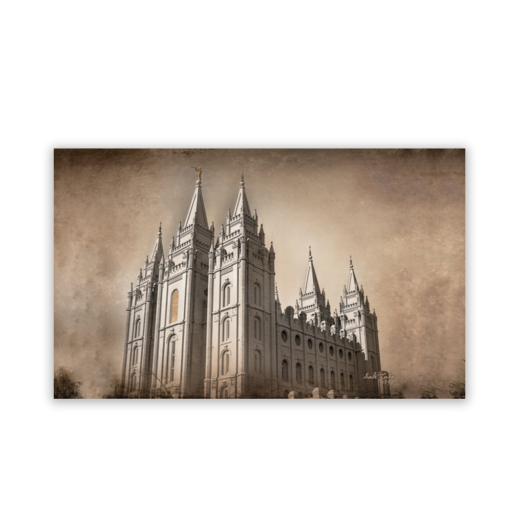 Salt Lake City Utah Temple Recommend Holder - CH-RH205
