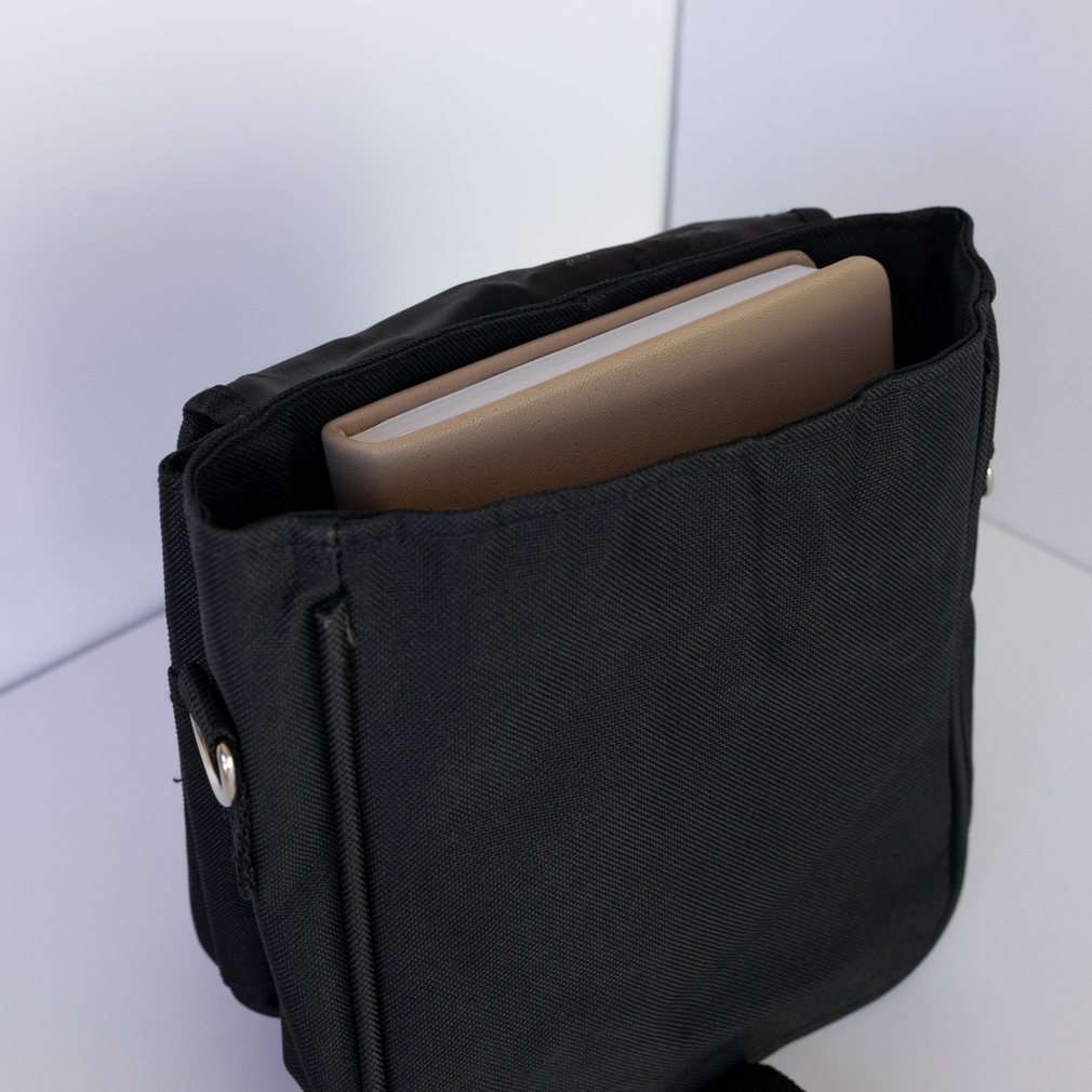 Scripture Bag - Black Floral - PCM-FO50BK