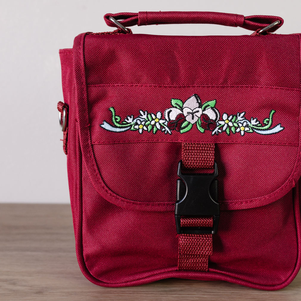 Scripture Bag - Red Floral - PCM-FO50BU